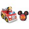 Disney Junior: 9" RC - Mickey's Fire Truck – 2.4 GHz Full-Function Remote Control Mickey Mouse Vehicle, Perform Wheelies & Spins, Kids Ages 3+